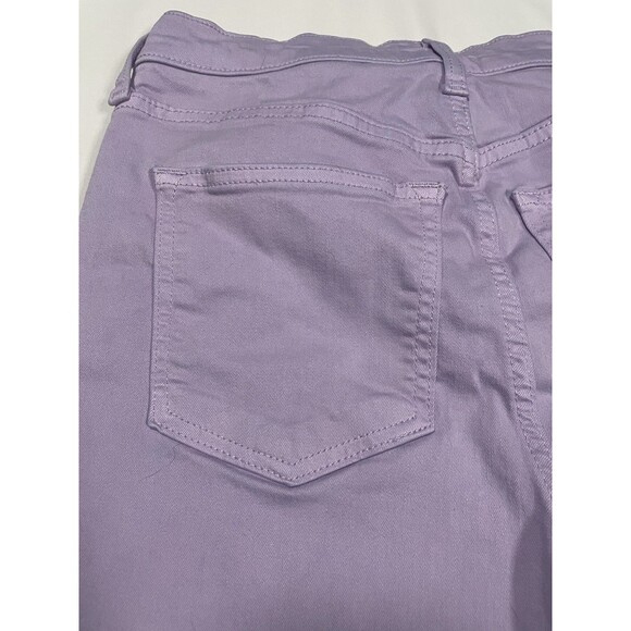 Altar’d State Jeans Wide Leg Lavender / Purple Jeans | Frayed Hem Size 29 - Picture 6 of 10
